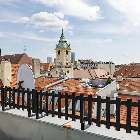 Primaxarya - Maisonette Right On The Main Square With Breath Taking 360 Views Of * Bratislava