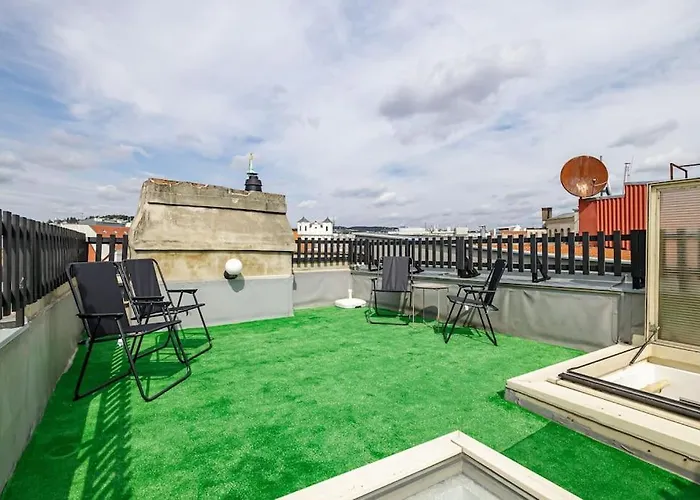 Lägenhet Penthouse 360 Castle View - In The Heart Of Old Town *
