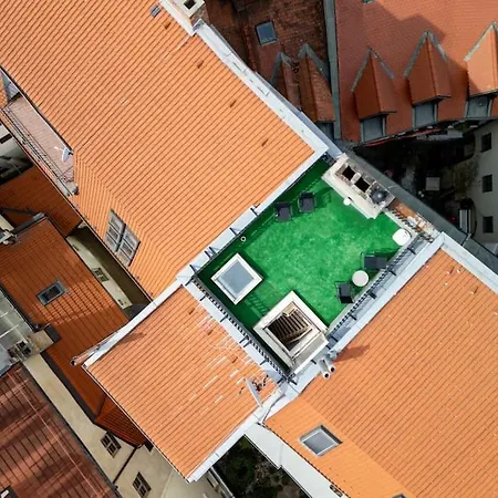 Penthouse 360 Castle View - In The Heart Of Old Town Apartament *