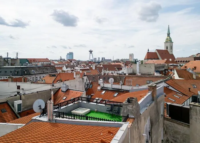 Penthouse 360 Castle View - In The Heart Of Old Town Apartment